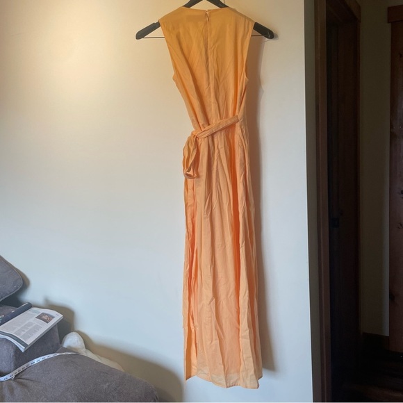 Banana Republic Orange Maxi Dress - Picture 6 of 10